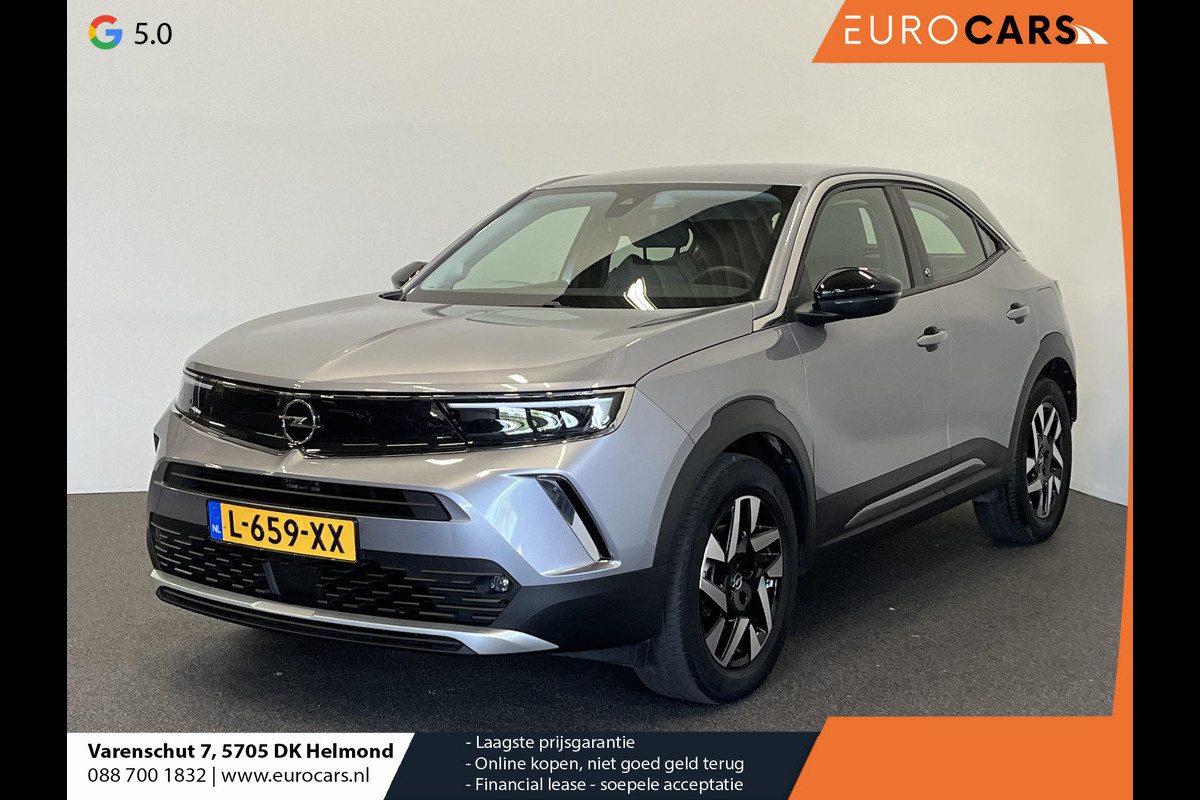 Opel Mokka-e Elegance 50-kWh 11kw bl. Climate Control Cruise control LED Parkeersensoren + Achteruitrijcamera Voorstoelen verwarmd Apple Carplay/ Android Auto Opel Mokka-e Elegance 50-kWh 11kw bl. Climate Control Cruise control LED Parkeersensoren + Achteruitrijcamera Voorstoelen verwarmd Apple Carplay/ Android Auto