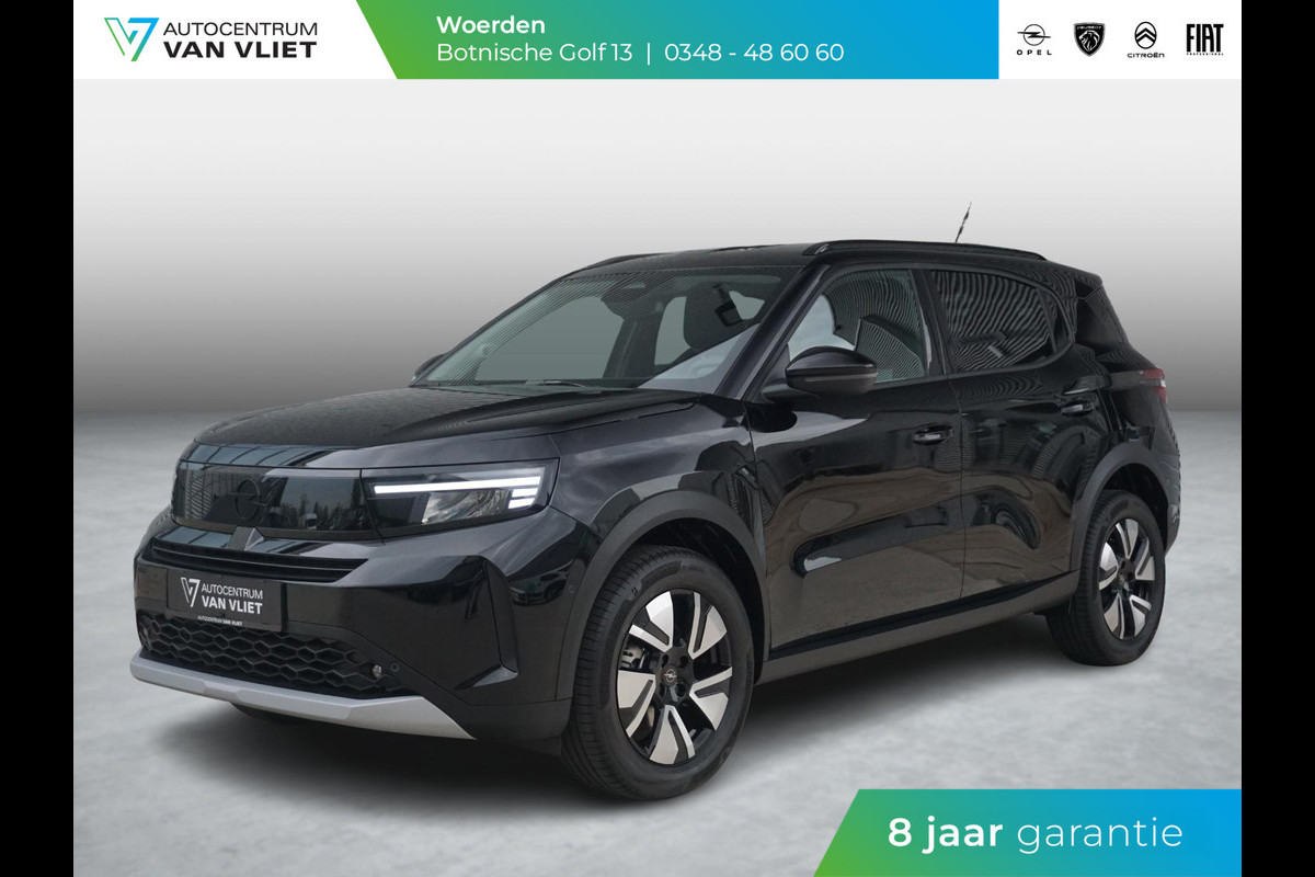 Opel Frontera Electric GS 113 Pk 44 kWh 3 fase | Climate Control | Winterpack | Navigatie EU | Privacy Glass | Carplay / AndroidAuto | Parkpilot / Camera | Direct uit voorraad leverbaar | Opel Frontera Electric GS 113 Pk 44 kWh 3 fase | Climate Control | Winterpack | Navigatie EU | Privacy Glass | Carplay / AndroidAuto | Parkpilot / Camera | Direct uit voorraad leverbaar |