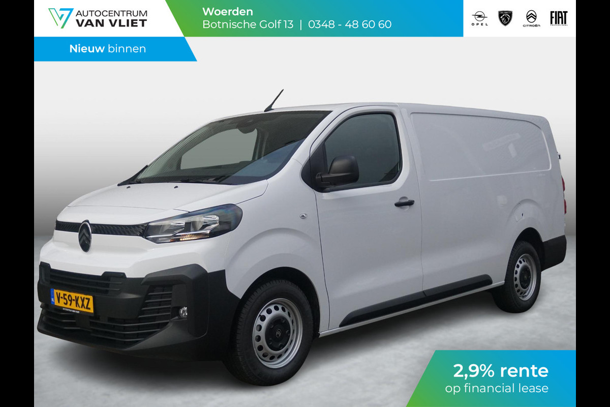 Citroën Jumpy L3 2.0D 145 Pk. | 2,9% rente | Navi incl. Apple Carplay | laadruimtebetimmering | camera | rijklaarprijs Citroën Jumpy L3 2.0D 145 Pk. | 2,9% rente | Navi incl. Apple Carplay | laadruimtebetimmering | camera | rijklaarprijs