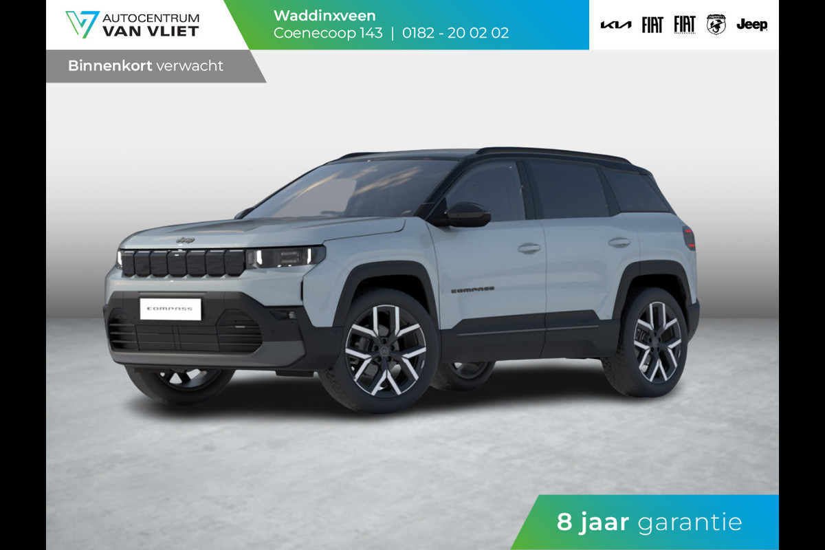 Jeep Compass First Edition 74 kWh | Adapt. Cruise | Camera | Carplay | 20" | Elektr. A-Klep | Navi | Winter Pack Jeep Compass First Edition 74 kWh | Adapt. Cruise | Camera | Carplay | 20" | Elektr. A-Klep | Navi | Winter Pack