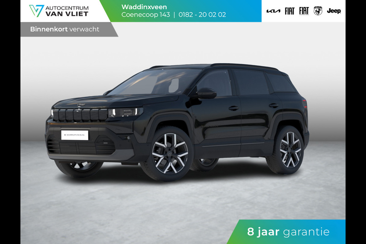 Jeep Compass First Edition 74 kWh | Adapt. Cruise | Camera | Carplay | 20" | Elektr. A-Klep | Navi | Winter Pack Jeep Compass First Edition 74 kWh | Adapt. Cruise | Camera | Carplay | 20" | Elektr. A-Klep | Navi | Winter Pack