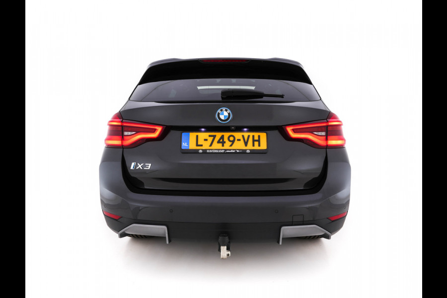 BMW iX3 High Executive 80 kWh [ 3-Fase ] (INCL-BTW) *PANO | LUXURY-LEATHER | FULL-LED | DAB | CARPLAY | ADAPTIVE-CRUISE | DIGI-COCKPIT | BLINDSPOT | HARMAN/KARDON-SOUNDSYTEM | HEAD-UP | KEYLESS | TOP-VIEW | SPORT-SEATS | TOWBAR  | .