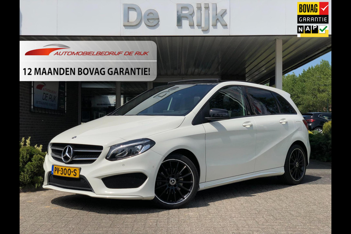 Mercedes-Benz B-Klasse 180 AMG Styling/Night Pakket | Schuifdak, Alcantara, 18'' LMV, Navi, Camera, Cruise, Sfeerverlichting | NAP Mercedes-Benz B-Klasse 180 AMG Styling/Night Pakket | Schuifdak, Alcantara, 18'' LMV, Navi, Camera, Cruise, Sfeerverlichting | NAP