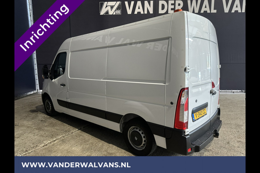 Opel Movano 2.3 CDTI 146pk L2H2 Inrichting Euro6 Airco | Camera | Navigatie | Cruisecontrol | 2500kg Trekhaak Parkeersensoren, Bijrijdersbank