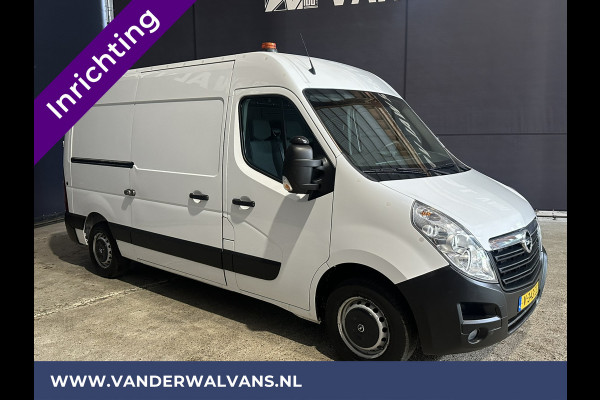 Opel Movano 2.3 CDTI 146pk L2H2 Inrichting Euro6 Airco | Camera | Navigatie | Cruisecontrol | 2500kg Trekhaak Parkeersensoren, Bijrijdersbank