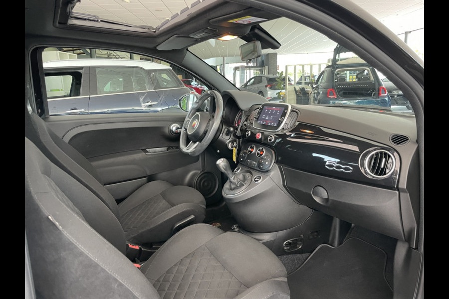 Abarth 500 1.4 T-Jet 595 70th Anniversary Airco - Parkeersensoren achter - Sportstoelen - Schuif/ kanteldak - Multifunctioneel stuurwiel -  licht metalen velgen - Mistlampen