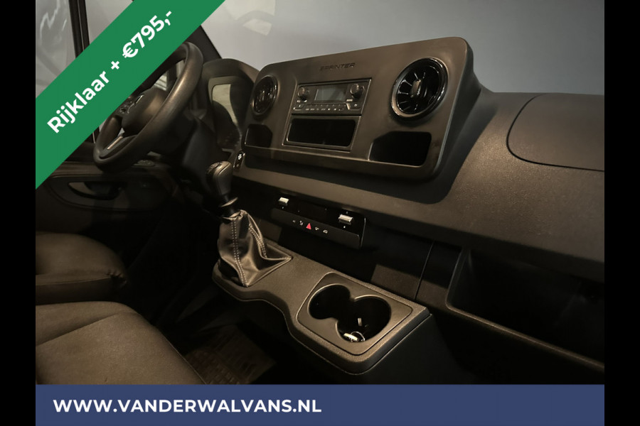 Mercedes-Benz Sprinter 315 CDI 150pk L3H2 Euro6 RIJKLAAR Airco | Camera | Cruisecontrol | Stoelverwarming 270 Graden achterdeuren, Bijrijdersbank