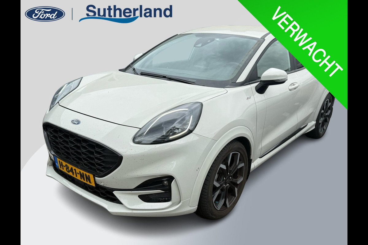 Ford Puma 1.0 EcoBoost Hybrid ST-Line X First Edition 155pk Adaptieve Cruise | Trekhaak | All Season banden | Winterpack | Achteruitrijcamera | Digitale Cockpit | Dealer onderhouden Ford Puma 1.0 EcoBoost Hybrid ST-Line X First Edition 155pk Adaptieve Cruise | Trekhaak | All Season banden | Winterpack | Achteruitrijcamera | Digitale Cockpit | Dealer onderhouden