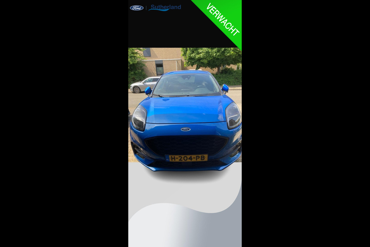 Ford Puma 1.0 EcoBoost Hybrid ST-Line X First Edition 125pk Afneembare Trekhaak | Adaptieve Cruise Control | Winterpack | Elek Achterklep Ford Puma 1.0 EcoBoost Hybrid ST-Line X First Edition 125pk Afneembare Trekhaak | Adaptieve Cruise Control | Winterpack | Elek Achterklep