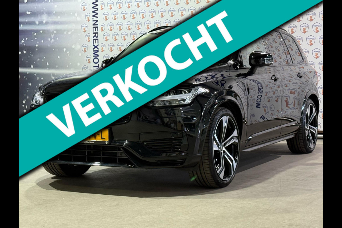 Volvo XC90 2.0 T8 Recharge AWD Ultimate Dark |FULL| Luchtvering | B&W | Pano | Massage | 360 Camera Volvo XC90 2.0 T8 Recharge AWD Ultimate Dark |FULL| Luchtvering | B&W | Pano | Massage | 360 Camera