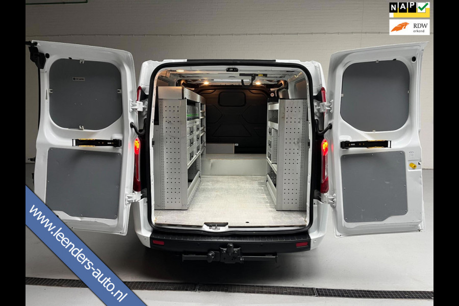 Ford Transit Custom 300 2.0 TDCI 130pk euro6 L2H1 Trend Servicewagen BOTT Inrichting, Omvormer V230, Trekhaak 2800KG RIJKLAARPRIJS
