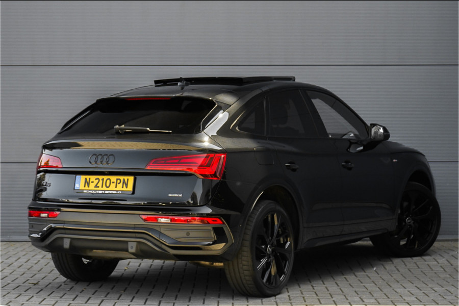 Audi Q5 Sportback 50 TFSI e S Edition Black Pack Pano 360° Trekhaak