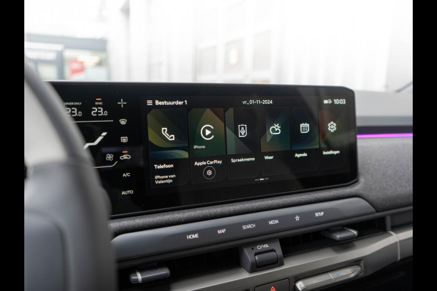Kia EV3 GT-PlusLine 81.4 kWh Direct beschikbaar  l Adventurine Green | 360 camera l l Harman Kardon l  Stoel en stuurverwarming l Stoel ventilatie  l Schuif kantel dak l