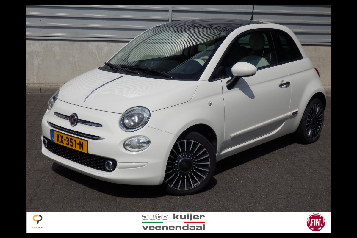 Fiat 500 1.2 Lounge I Automaat I 4 cilinder I Airco I Mistl. voor I Pan. Fiat 500 1.2 Lounge I Automaat I 4 cilinder I Airco I Mistl. voor I Pan.