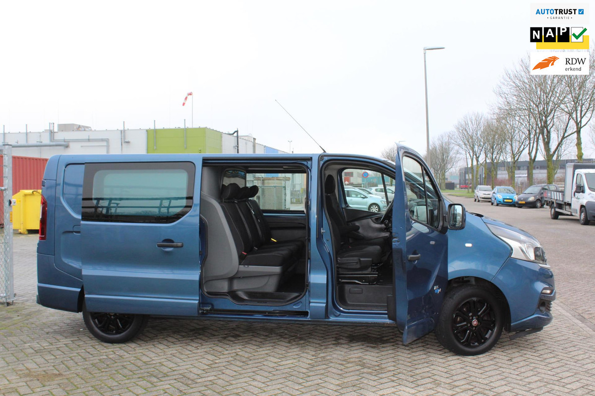 Fiat Talento 1.6 MJ EcoJet L2H1 DC Basis euro 6 1e eig DUBB CABINE trekhaak 5 pers Fiat Talento 1.6 MJ EcoJet L2H1 DC Basis euro 6 1e eig DUBB CABINE trekhaak 5 pers