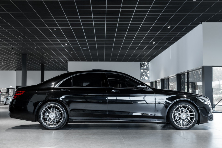 Mercedes-Benz S-Klasse 560 Lang 4-M AMG Exclusive|4*massage/koeling|20"|entertainment|standkachel|HUD|nachtzicht
