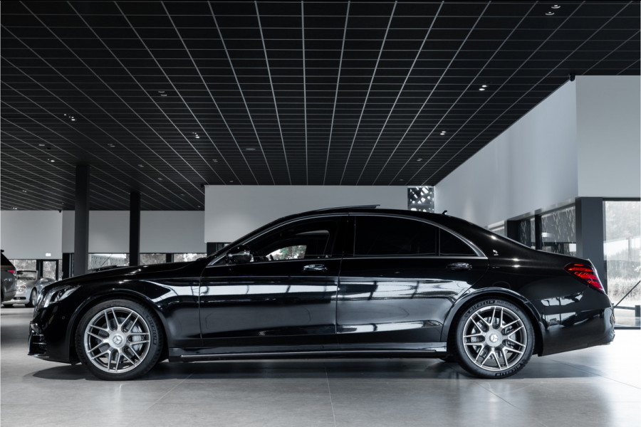 Mercedes-Benz S-Klasse 560 Lang 4-M AMG Exclusive|4*massage/koeling|20"|entertainment|standkachel|HUD|nachtzicht
