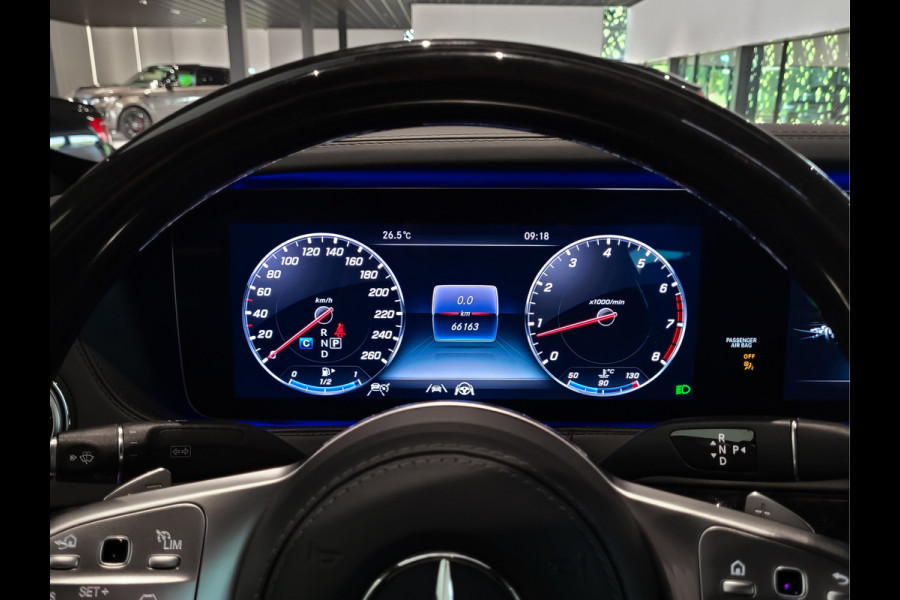 Mercedes-Benz S-Klasse 560 Lang 4-M AMG Exclusive|4*massage/koeling|20"|entertainment|standkachel|HUD|nachtzicht