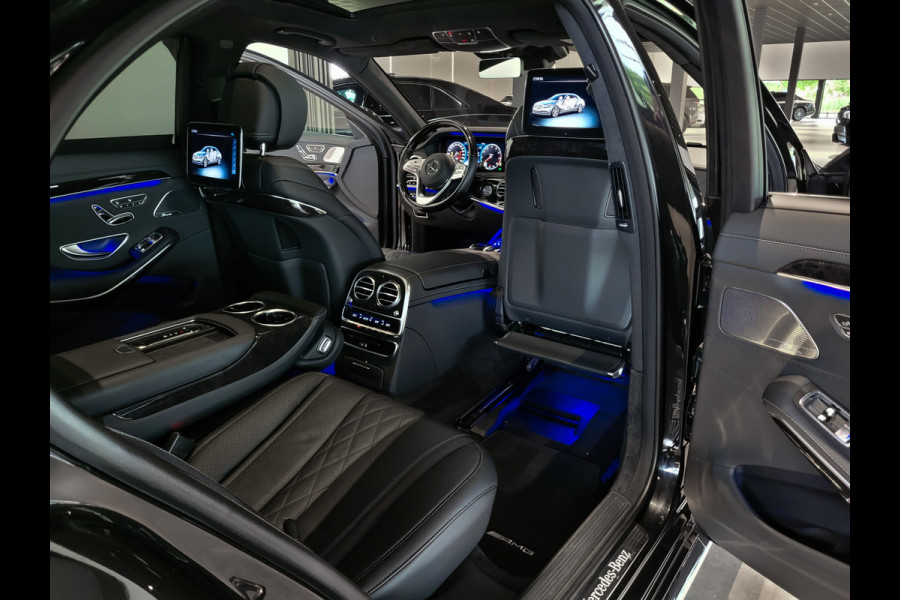 Mercedes-Benz S-Klasse 560 Lang 4-M AMG Exclusive|4*massage/koeling|20"|entertainment|standkachel|HUD|nachtzicht