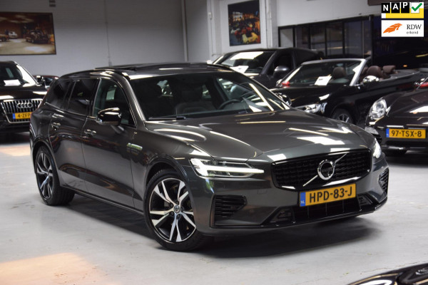 Volvo V60 2.0 T6 Recharge AWD Navi|Panoramadak|Dealer onderhouden|342pk!!|ACC|Stuurverwarming