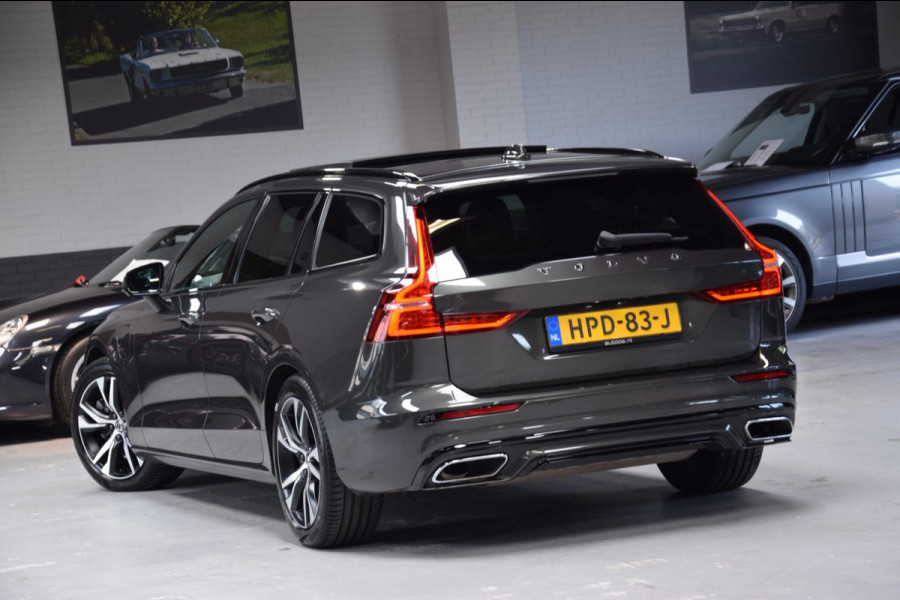 Volvo V60 2.0 T6 Recharge AWD Navi|Panoramadak|Dealer onderhouden|342pk!!|ACC|Stuurverwarming