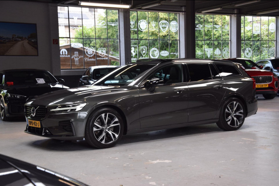 Volvo V60 2.0 T6 Recharge AWD Navi|Panoramadak|Dealer onderhouden|342pk!!|ACC|Stuurverwarming
