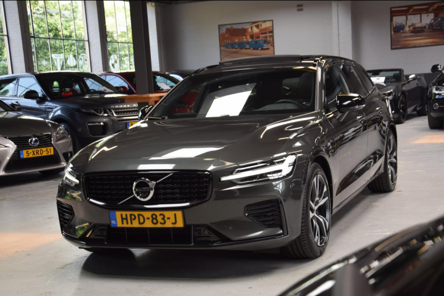 Volvo V60 2.0 T6 Recharge AWD Navi|Panoramadak|Dealer onderhouden|342pk!!|ACC|Stuurverwarming
