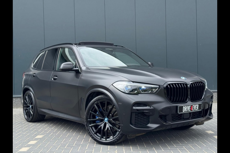 BMW X5 xDrive45e M PACK 395pk PANO ECC 360 CAMERA LEDER SPORTVELGEN