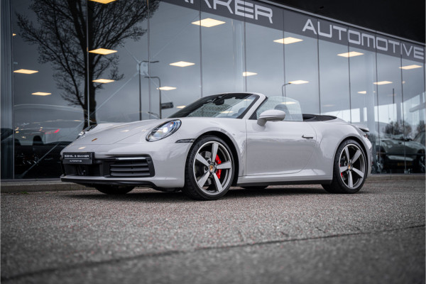 Porsche 911 Cabrio Carrera 4S (450pk) - BOSE - Sportuitlaat - Adapt. cruise - Camera PASM - Keyless - Exclusive leder * 992