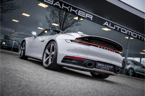 Porsche 911 Cabrio Carrera 4S (450pk) - BOSE - Sportuitlaat - Adapt. cruise - Camera PASM - Keyless - Exclusive leder * 992