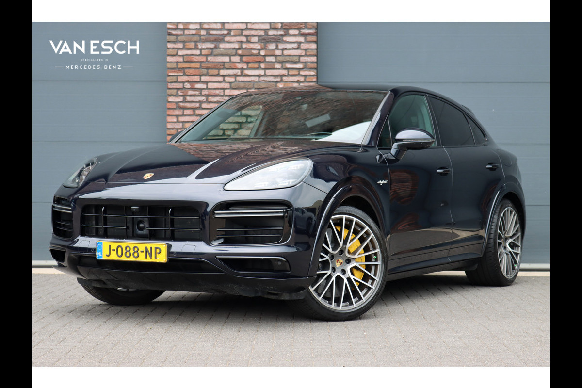 Porsche Cayenne Coupé 4.0 Turbo S E-Hybrid Aut8 | 680pk | Achterasbesturing | Keramisch | Panoramadak | PASM | Sport-Design-pakket | Sport-Chrono | Burmester High End | Memory | Stoelventilatie | HUD | Verwarmd Stuurwiel | PDLS+ | Porsche Cayenne Coupé 4.0 Turbo S E-Hybrid Aut8 | 680pk | Achterasbesturing | Keramisch | Panoramadak | PASM | Sport-Design-pakket | Sport-Chrono | Burmester High End | Memory | Stoelventilatie | HUD | Verwarmd Stuurwiel | PDLS+ |
