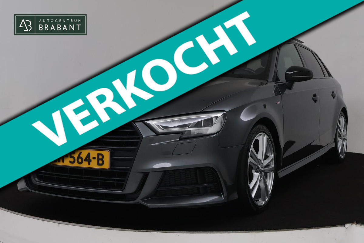 Audi A3 Sportback 35 TFSI CoD Sport S Line Edition Automaat (PANORAMADAK, NAVIGATIE, PDC, CRUISE, NL-AUTO, GOED ONDERHOUDEN) Audi A3 Sportback 35 TFSI CoD Sport S Line Edition Automaat (PANORAMADAK, NAVIGATIE, PDC, CRUISE, NL-AUTO, GOED ONDERHOUDEN)
