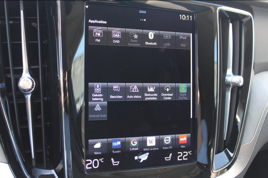 Volvo V60 T6 350PK Automaat Recharge AWD Inscription Long Range / Adaptieve Cruise Control / Verwarmbare voorruit / Harman Kardon Audio / Parkeersensoren met parkeercamera achter