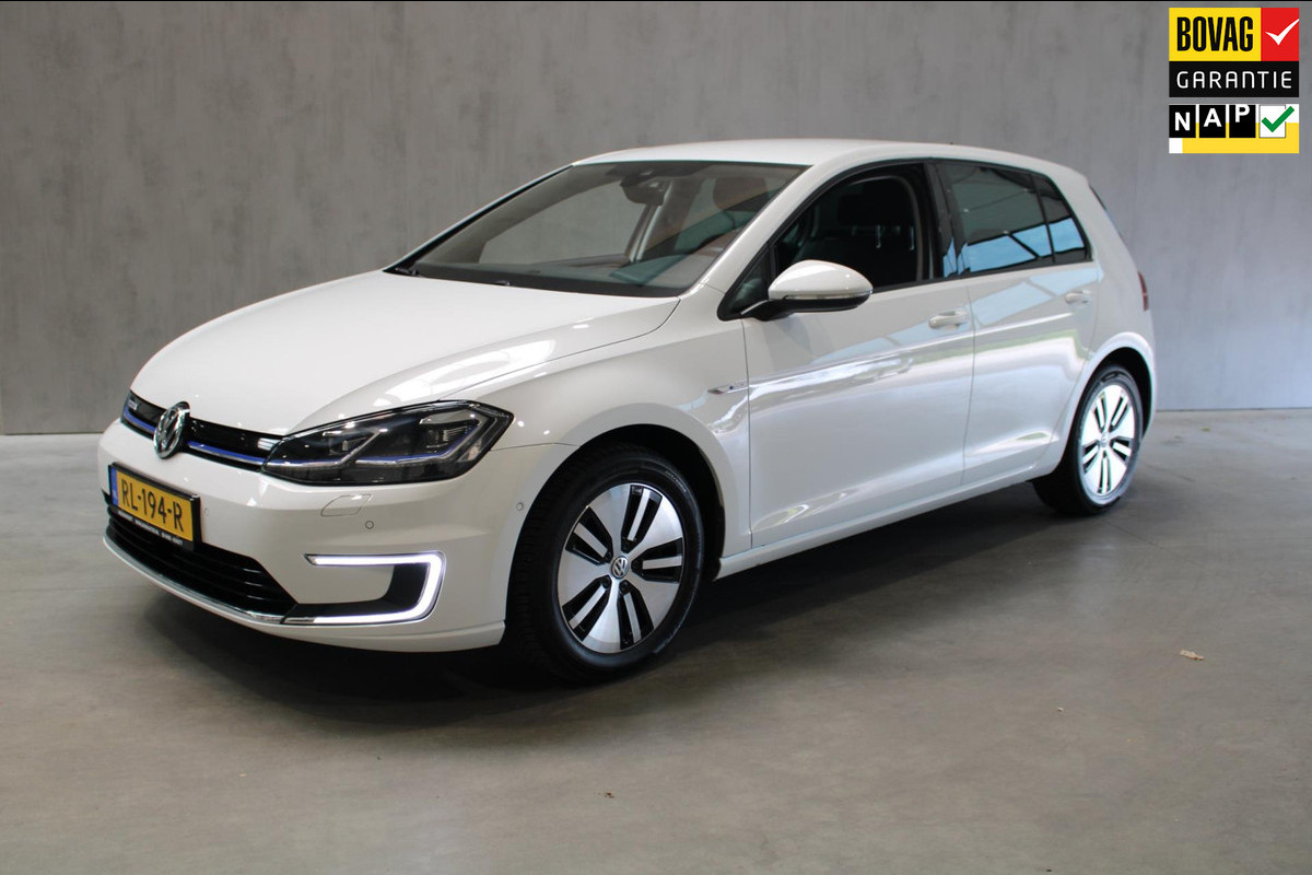 Volkswagen e-Golf E-Golf Camera/Cruise/All season banden Prijs is rijklaar incl bovag garantie Volkswagen e-Golf E-Golf Camera/Cruise/All season banden Prijs is rijklaar incl bovag garantie
