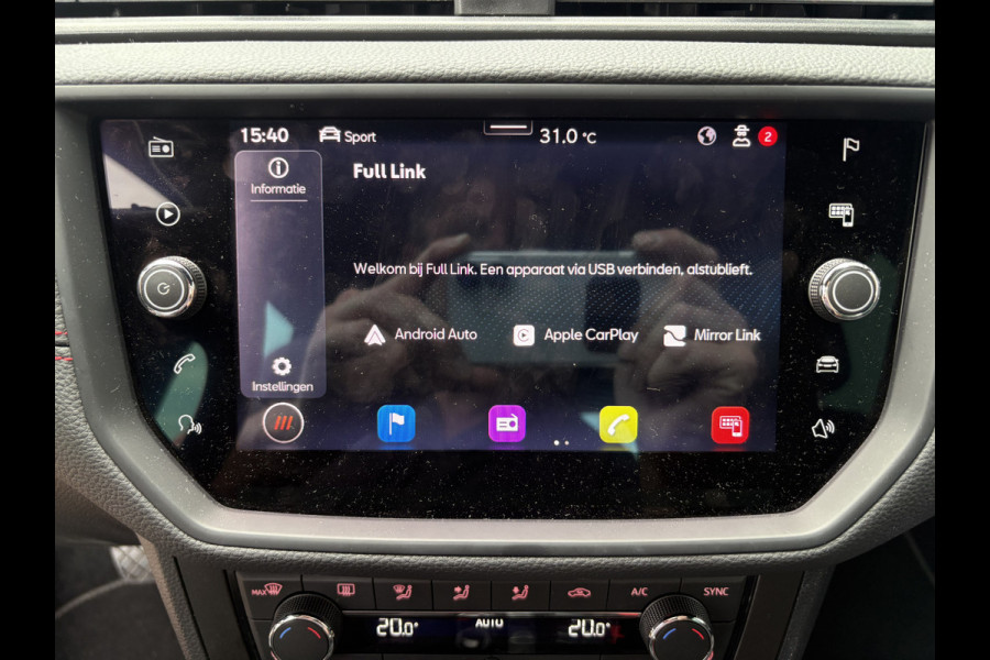Seat Ibiza 1.0 TSi DSG 110pk FR Business Intense Plus CAMERA/NAVI/CARPLAY/CRUISE/PDC/STOELVERWARMING