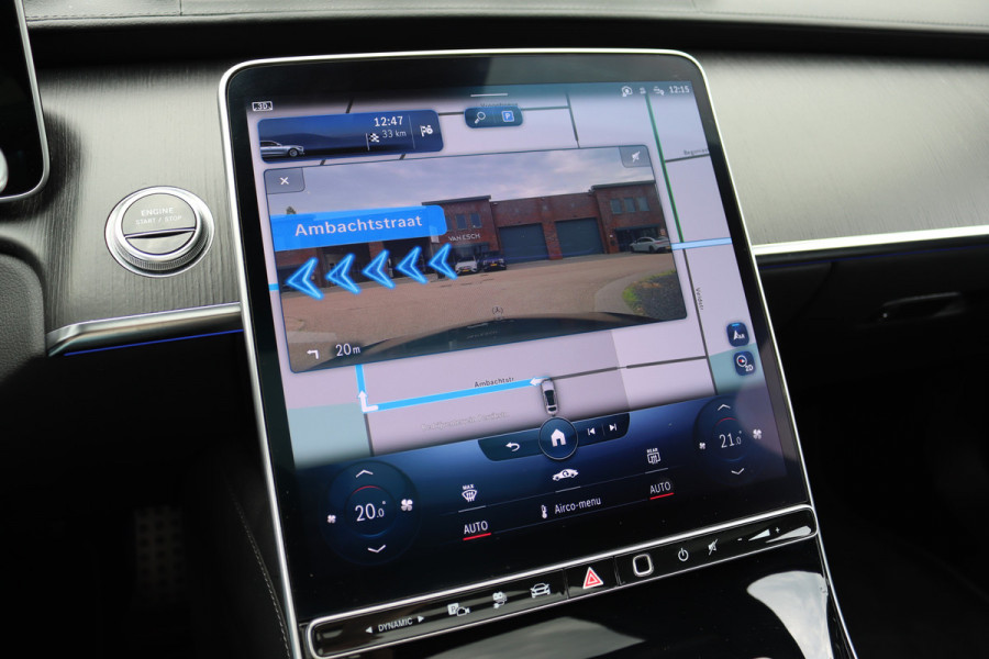 Mercedes-Benz S-Klasse 580 e 4MATIC Lang AMG Line | Airmatic | Achterasbesturing | Distronic+ | Massage | Burmester | Zonweringspakket | Stoelverwarming/-ventilatie | 3D-Display | Digital Light |