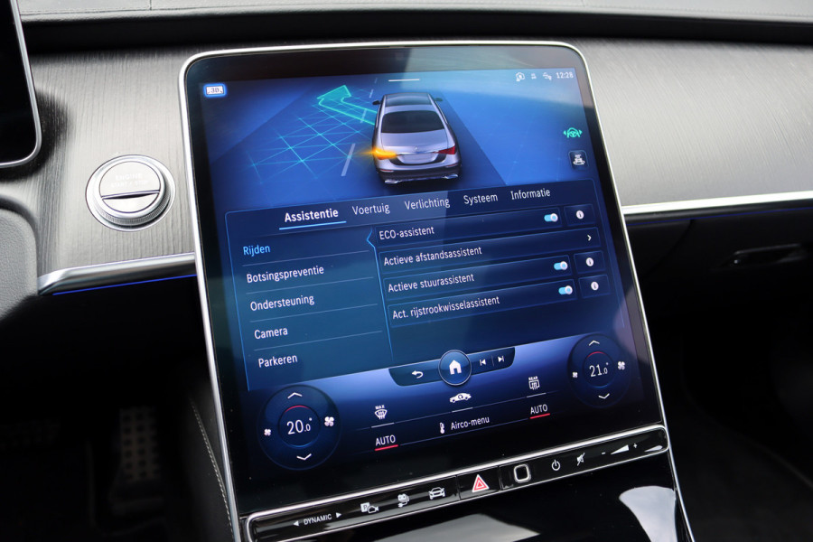 Mercedes-Benz S-Klasse 580 e 4MATIC Lang AMG Line | Airmatic | Achterasbesturing | Distronic+ | Massage | Burmester | Zonweringspakket | Stoelverwarming/-ventilatie | 3D-Display | Digital Light |