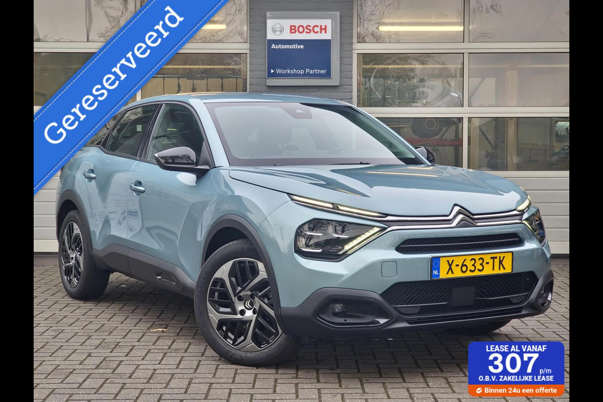 Citroën C4 1.2 Puretech Plus|Automaat|Clima|Carplay|Camera|Leer-stof| Citroën C4 1.2 Puretech Plus|Automaat|Clima|Carplay|Camera|Leer-stof|