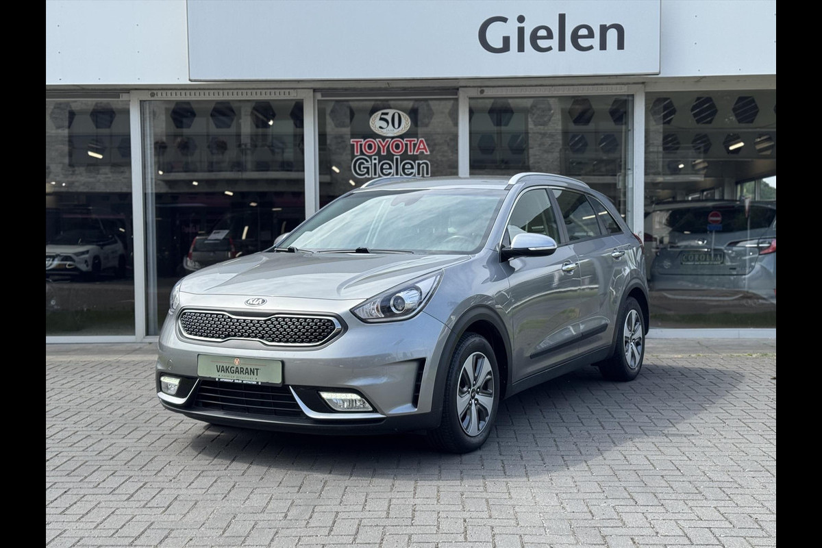 Kia Niro 1.6 GDi Hybrid DynamicLine | Parkeersensoren, Navigatie, Parkeercamera, Apple CarPlay/Android auto Kia Niro 1.6 GDi Hybrid DynamicLine | Parkeersensoren, Navigatie, Parkeercamera, Apple CarPlay/Android auto