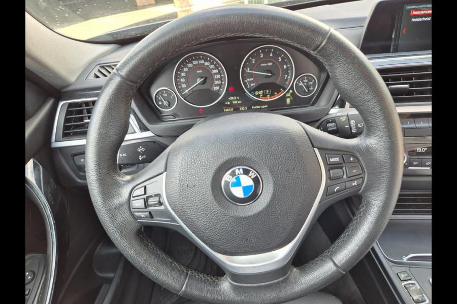 BMW 3 Serie Touring F31 High Executive Sport Elk. Trekhaak Navi RIJKLAAR NEW APK Grijs Garantie MOG.