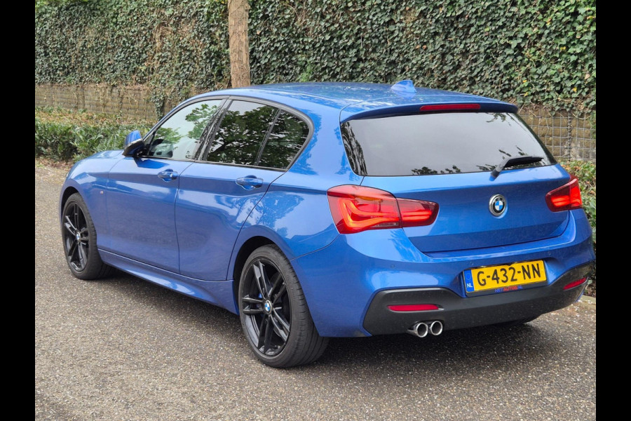 BMW 1-serie 120i Edition M Sport Camera CarPlay Adaptieve LED Cruise Navi LCI Shadow High Executive