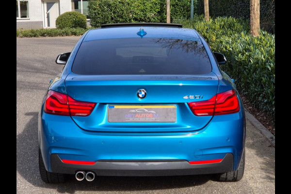 BMW 4 Serie Gran Coupé 420i M Sport snappper-rocks-blue metallic 1-Eig Pano Apple CarPlay LED NAP NL 12mnd GARANTIE