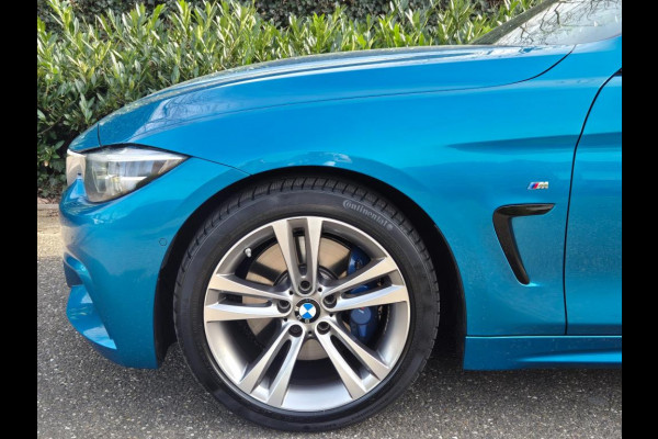 BMW 4 Serie Gran Coupé 420i M Sport snappper-rocks-blue metallic 1-Eig Pano Apple CarPlay LED NAP NL 12mnd GARANTIE