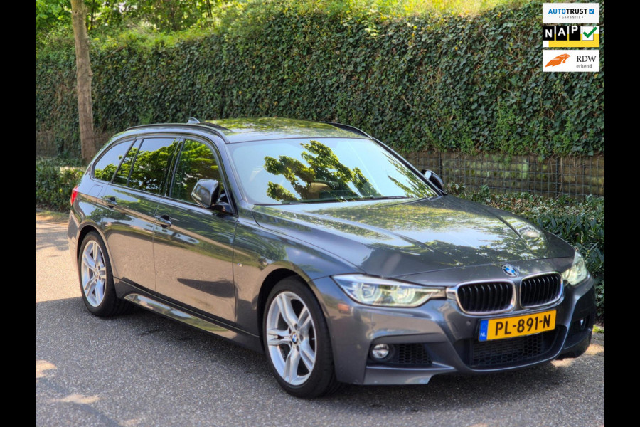 BMW 3-serie F31 M Sport Pano CarPlay H&Kardon NAP 12mnd GARANTIE GARANTIE M Sport Ed. Pano Harman K CarPlay NAP Pre LCI Leder