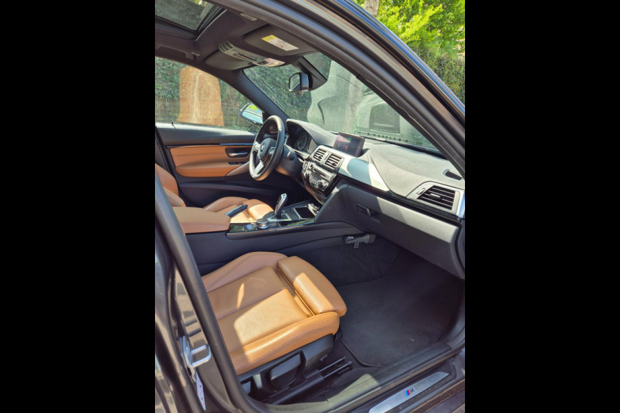 BMW 3-serie F31 M Sport Pano CarPlay H&Kardon NAP 12mnd GARANTIE GARANTIE M Sport Ed. Pano Harman K CarPlay NAP Pre LCI Leder