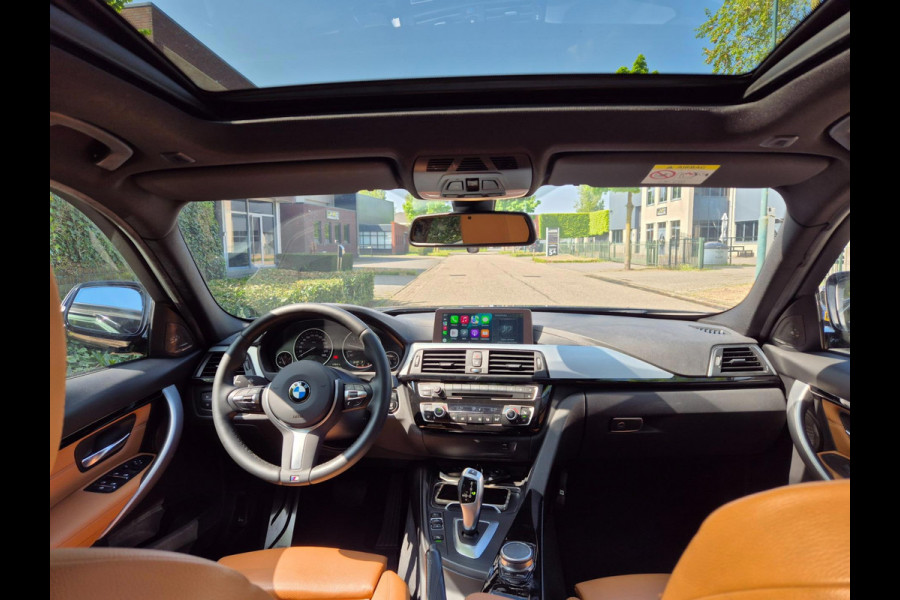 BMW 3-serie F31 M Sport Pano CarPlay H&Kardon NAP 12mnd GARANTIE GARANTIE M Sport Ed. Pano Harman K CarPlay NAP Pre LCI Leder