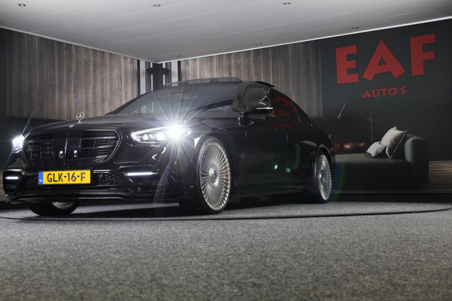 Mercedes-Benz S-Klasse 500 4MATIC Lang AMG Line / Autonoom Rijden / Head Up / 360 Camera / Acc / Burmester / Chauffeur Pakket / 22