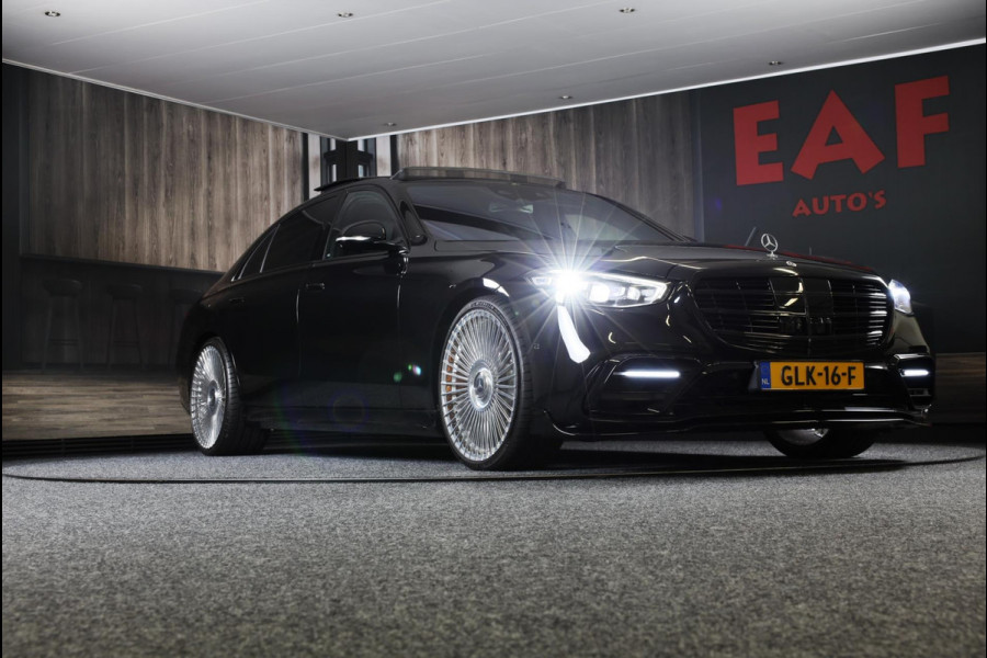 Mercedes-Benz S-Klasse 500 4MATIC Lang AMG Line / Autonoom Rijden / Head Up / 360 Camera / Acc / Burmester / Chauffeur Pakket / 22