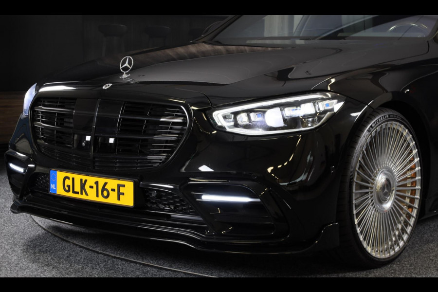 Mercedes-Benz S-Klasse 500 4MATIC Lang AMG Line / Autonoom Rijden / Head Up / 360 Camera / Acc / Burmester / Chauffeur Pakket / 22