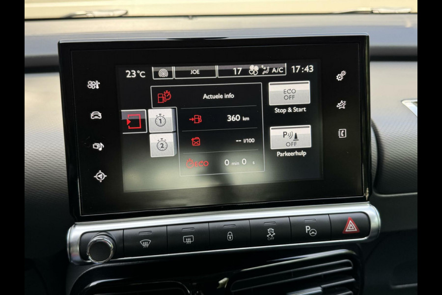 Citroën C4 Cactus 1.2 PureTech Shine 110pk Navigatiesysteem | Climate control | Cruise control | Multifunctioneel stuurwiel | Trekhaak | Isofix |